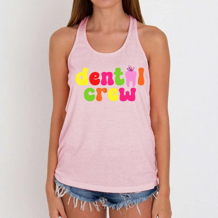 Dental Hygienist Assistants Dental Crew Women's Knotted Racerback Tank