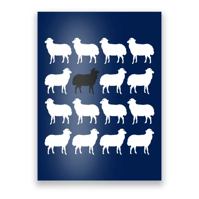 Diana Holiday Black Sheepp Memorabilia Gift Poster