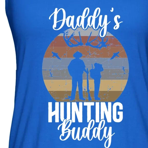 Daddys Hunting Buddy Son Hunting Buddies Dad And Son Gift Ladies Essential Flowy Tank