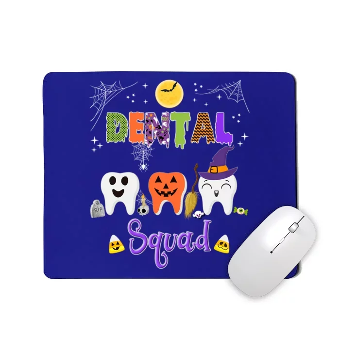 Dental Halloween Boo Crew Funny Costume Gift Mousepad