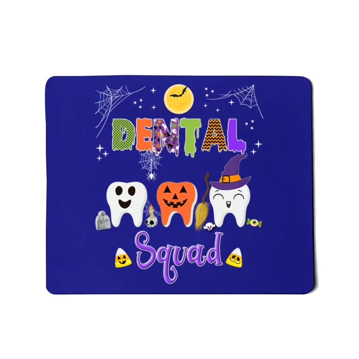 Dental Halloween Boo Crew Funny Costume Gift Mousepad