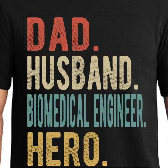 Dad Husband Biomedical Engineer Hero Cool Gift Pajama Set