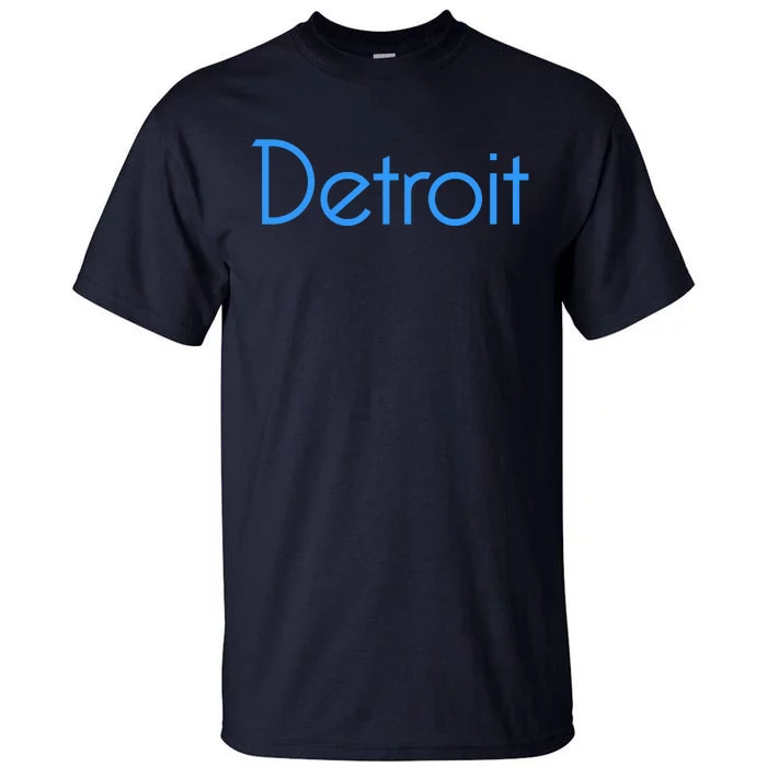 Detroit Honolulu Blue Tall T-Shirt