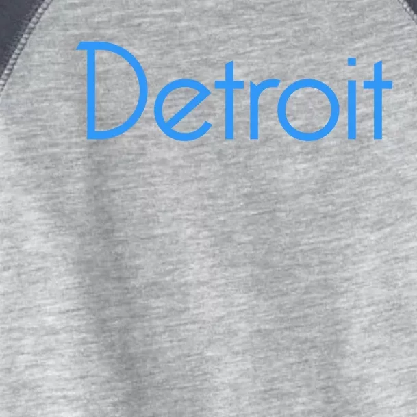 Detroit Honolulu Blue Toddler Fine Jersey T-Shirt