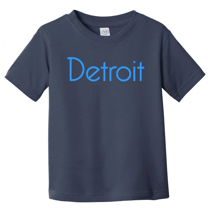 Detroit Honolulu Blue Toddler T-Shirt