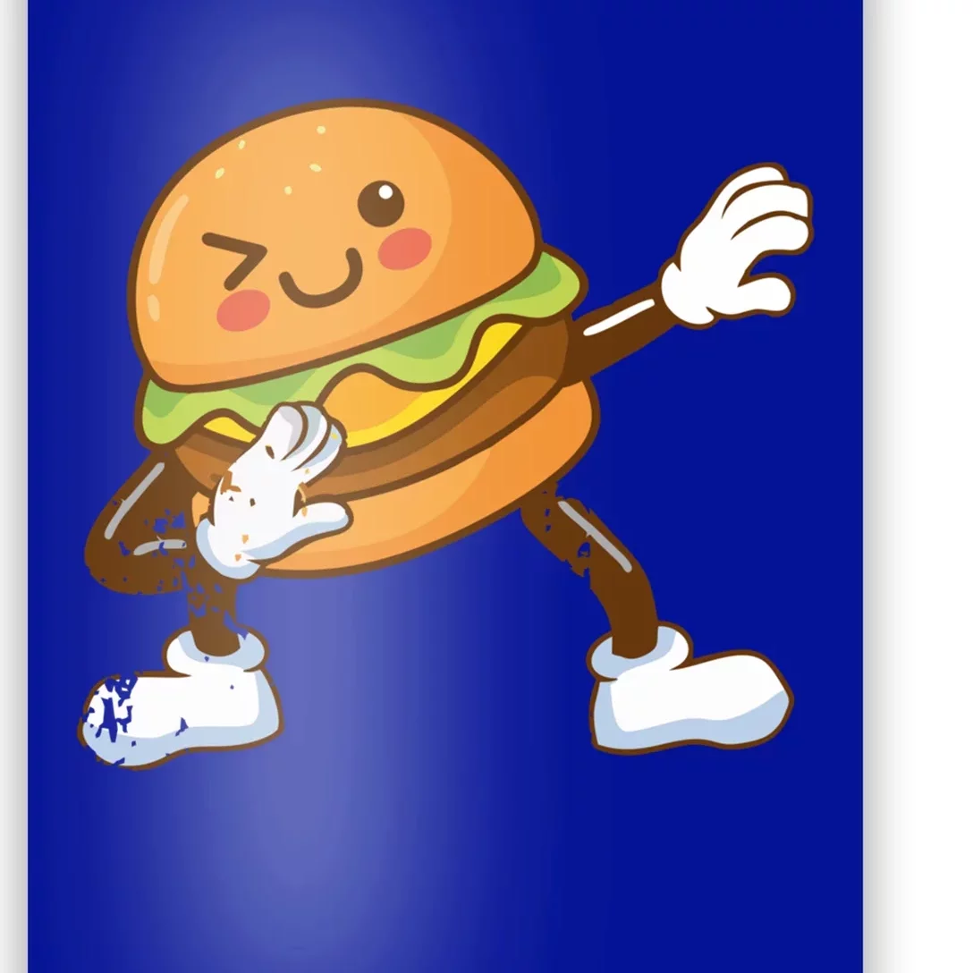 Dabbing Hamburger Bbq Meat Eater Barbecue Grilling Gift Great Gift Poster