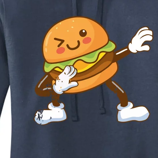 Dabbing Hamburger Bbq Meat Eater Barbecue Grilling Gift Great Gift Women's Pullover Hoodie