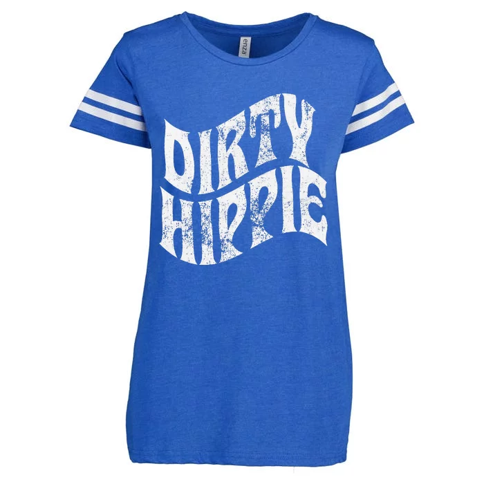 Dirty Hippie Clothing for Hippies Enza Ladies Jersey Football T-Shirt