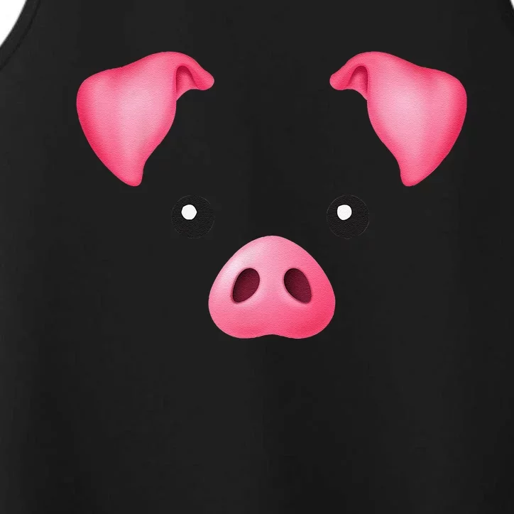 DIY Halloween Costume Pink Pig Costume Fors Performance Tank