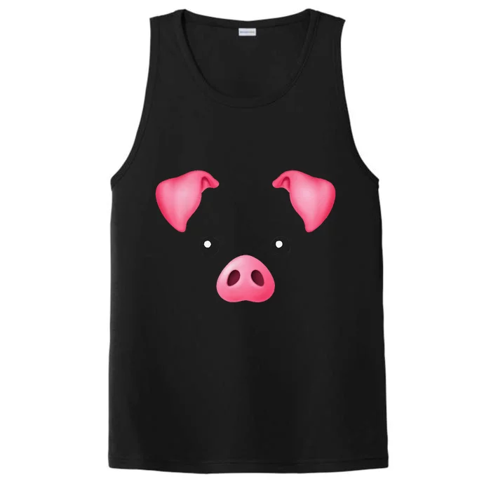 DIY Halloween Costume Pink Pig Costume Fors Performance Tank