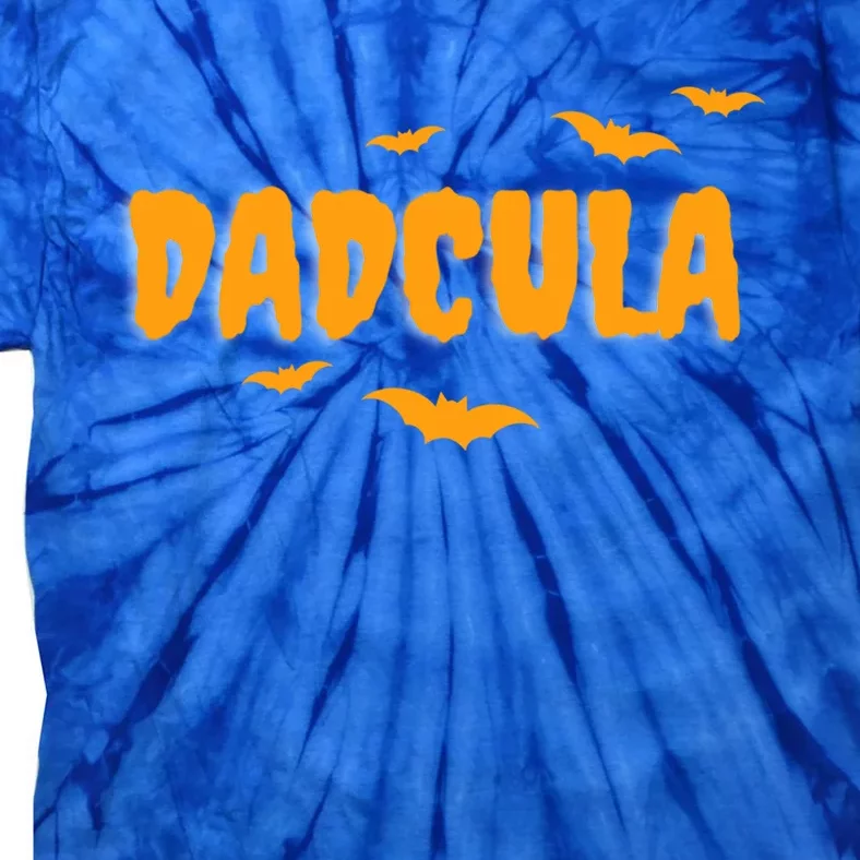 Dadcula Halloween Costume Party Dad Father Gift Tie-Dye T-Shirt