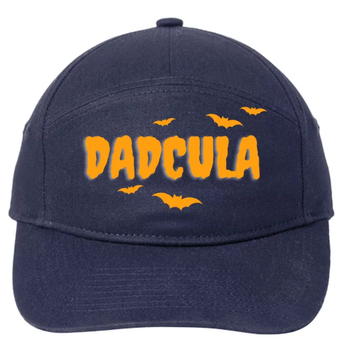 Dadcula Halloween Costume Party Dad Father Gift 7-Panel Snapback Hat