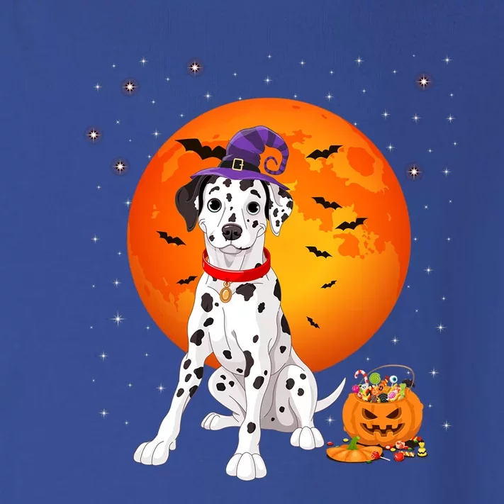 Dalmatian Halloween Costume Pumpkin Dalmatian Gift Toddler Long Sleeve Shirt