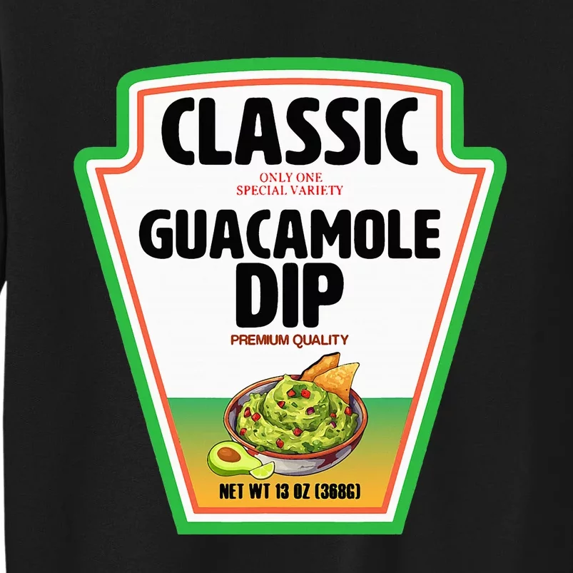 Diy Halloween Costume Guacamole Dip Group Condits Sweatshirt