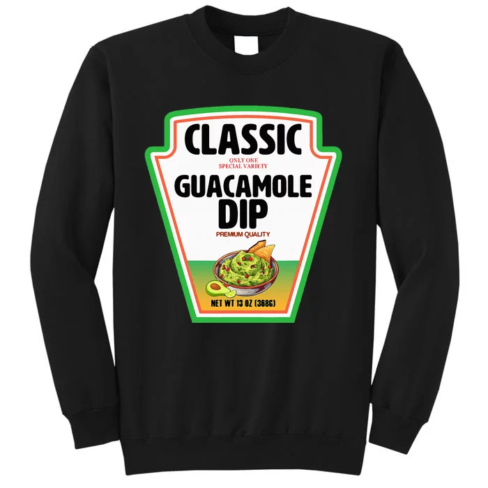 Diy Halloween Costume Guacamole Dip Group Condits Sweatshirt