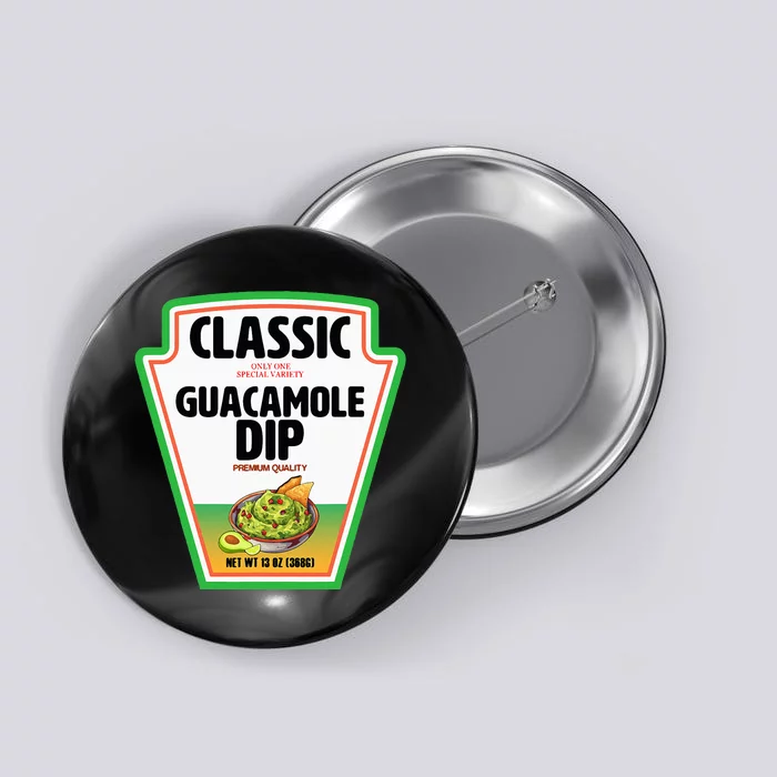 Diy Halloween Costume Guacamole Dip Group Condits Button