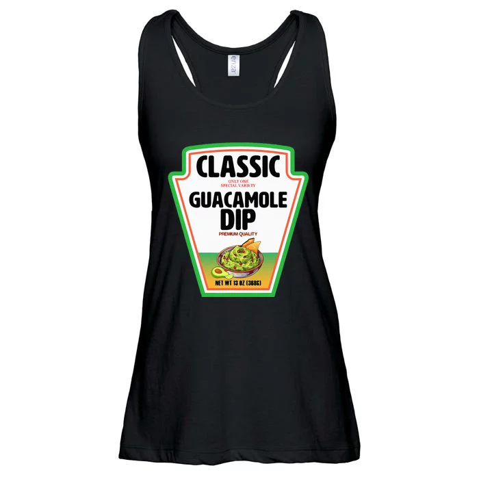 Diy Halloween Costume Guacamole Dip Group Condits Ladies Essential Flowy Tank