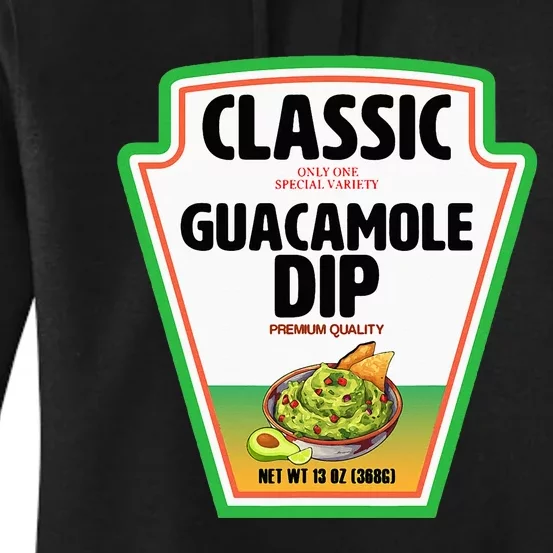 Diy Halloween Costume Guacamole Dip Group Condits Women's Pullover Hoodie