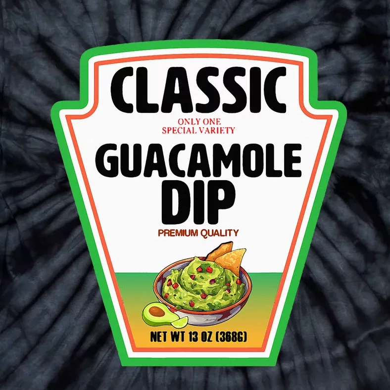 Diy Halloween Costume Guacamole Dip Group Condits Tie-Dye T-Shirt