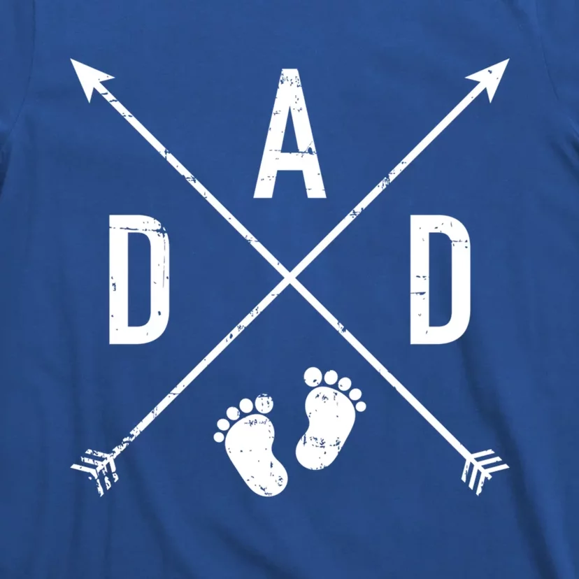 Dad Hipster Cross Feet Gift T-Shirt