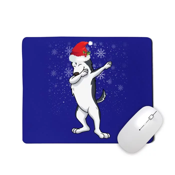 Dabbing Husky Christmas Gift Mousepad