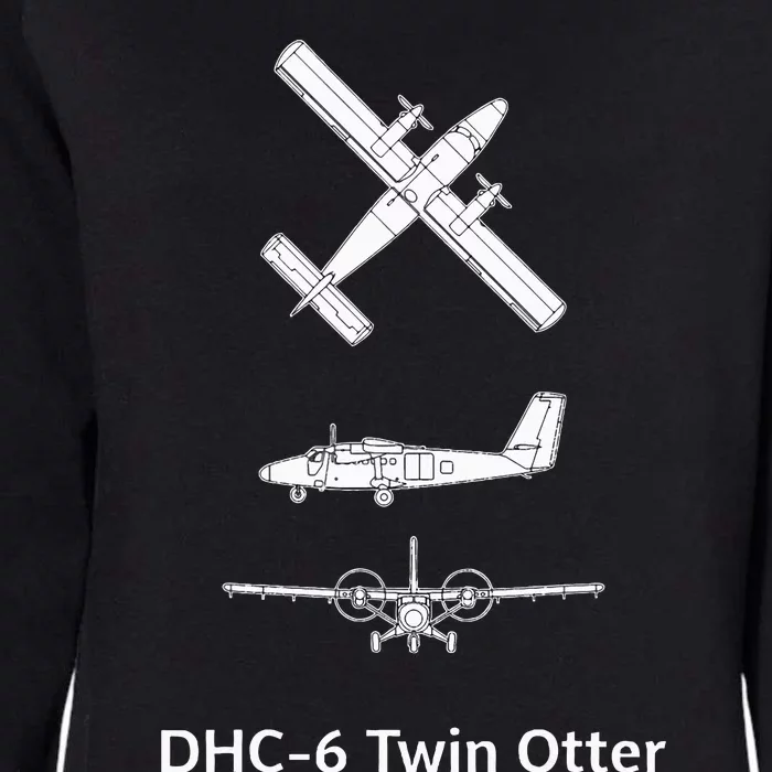 De Havilland Canada Dhc6 Twin Otter Plane Twin Otter Dhc6 Womens California Wash Sweatshirt