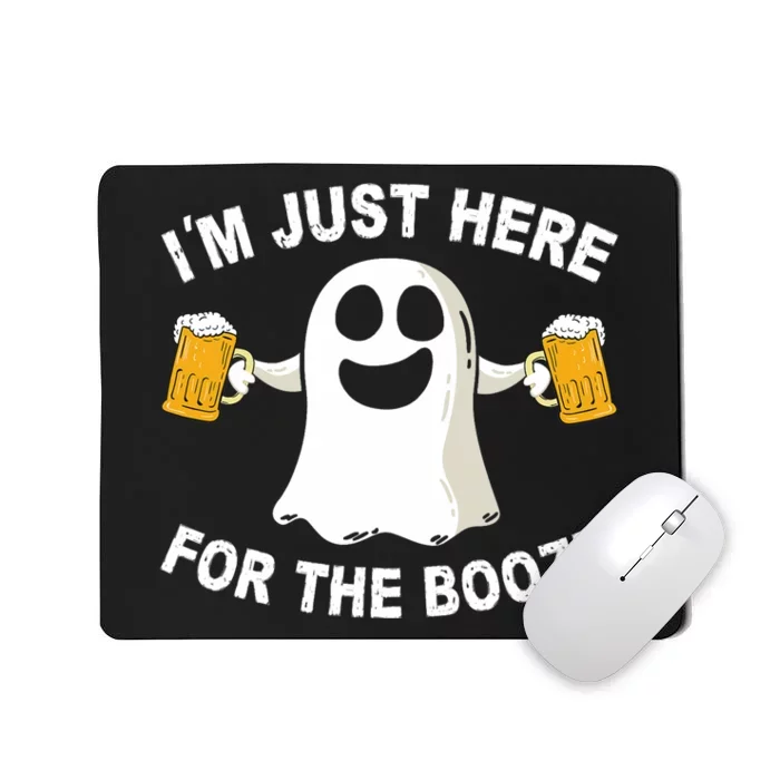 Drinking Halloween Costume Im Just Here For The Booze Mousepad