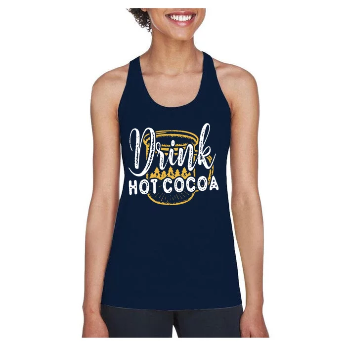 Drink Hot Cocoa Women's Racerback Tank