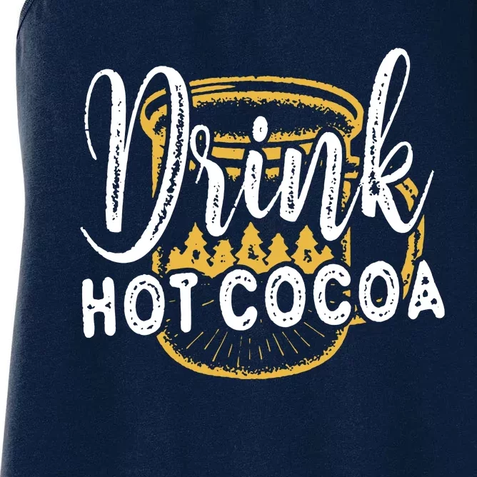 Drink Hot Cocoa Women's Racerback Tank