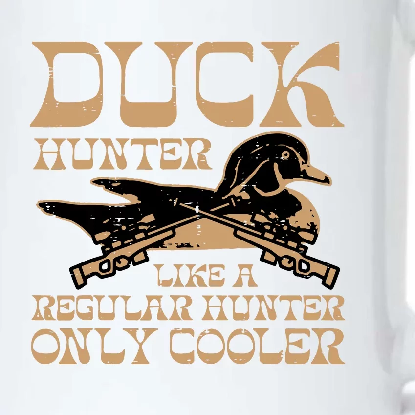 Duck Hunter Cooler Funny Waterfowl Hunting Black Color Changing Mug