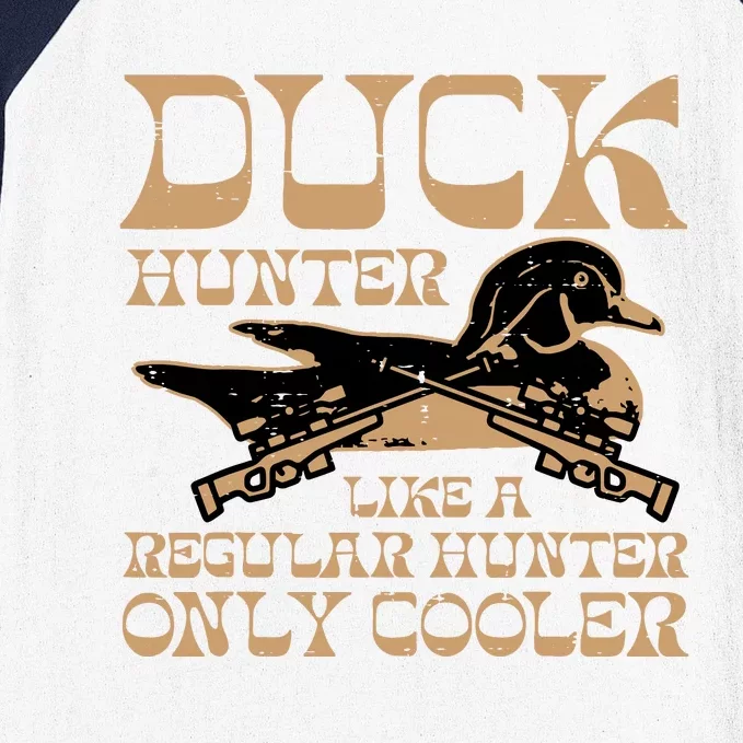 Duck Hunter Cooler Funny Waterfowl Hunting Baseball Sleeve Shirt