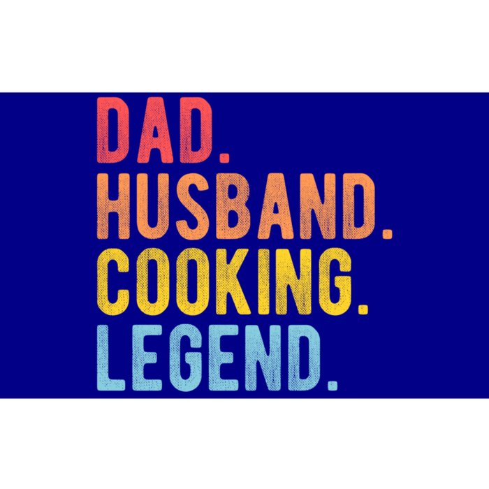 Dad Husband Cooking Legend Retro Chef Dad Gift Bumper Sticker