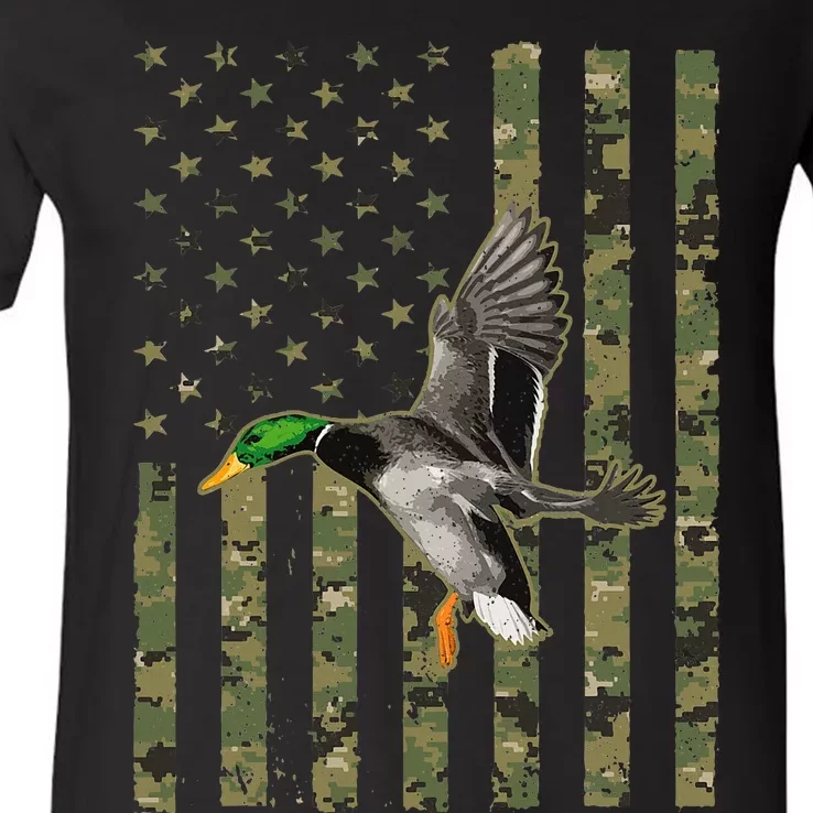 Duck Hunting Design Goose Hunt Duck Hunter V-Neck T-Shirt