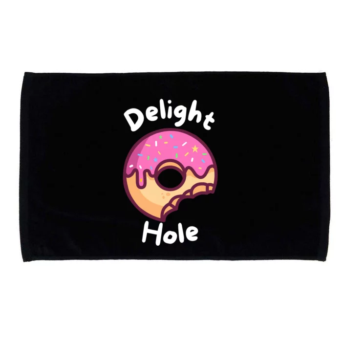 Delight Hole Donut Sprinkles Doughnut Fried Dough Sweet Gift Microfiber Hand Towel