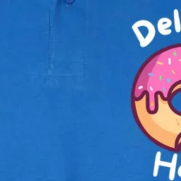 Delight Hole Donut Sprinkles Doughnut Fried Dough Sweet Gift Softstyle Adult Sport Polo