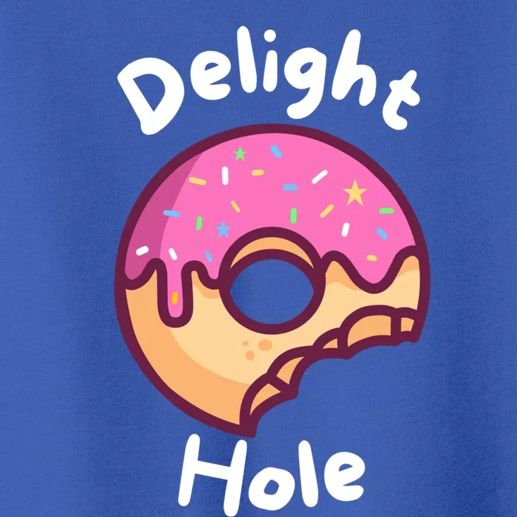 Delight Hole Donut Sprinkles Doughnut Fried Dough Sweet Gift Toddler T-Shirt