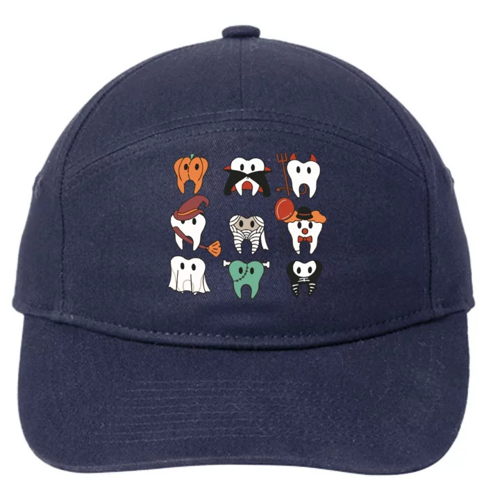 Dentist Hallowen 7-Panel Snapback Hat