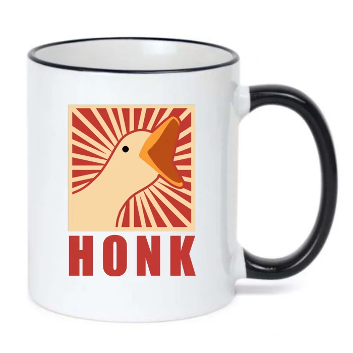 Duck Honk Black Color Changing Mug