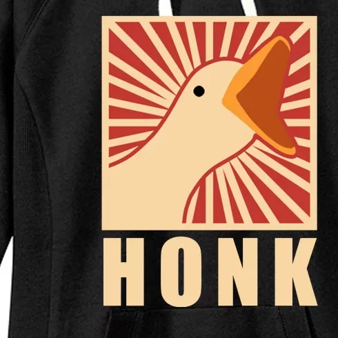 Duck Honk Women's Fleece Hoodie