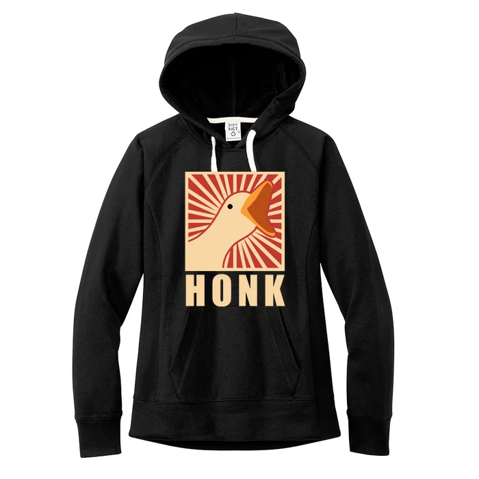 Duck Honk Women's Fleece Hoodie