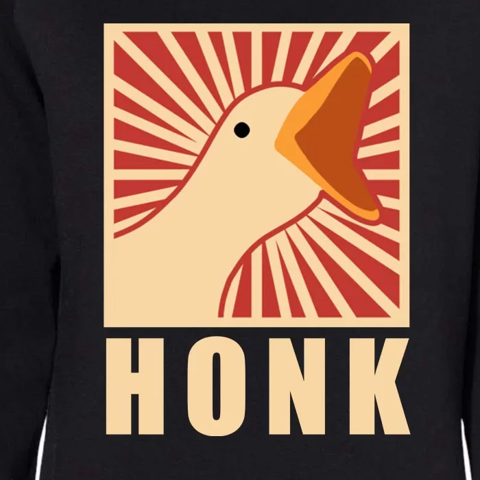 Duck Honk Womens California Wash Sweatshirt