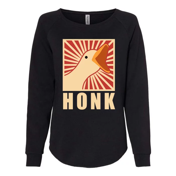 Duck Honk Womens California Wash Sweatshirt