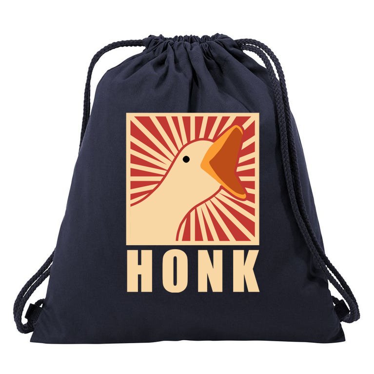 Duck Honk Drawstring Bag