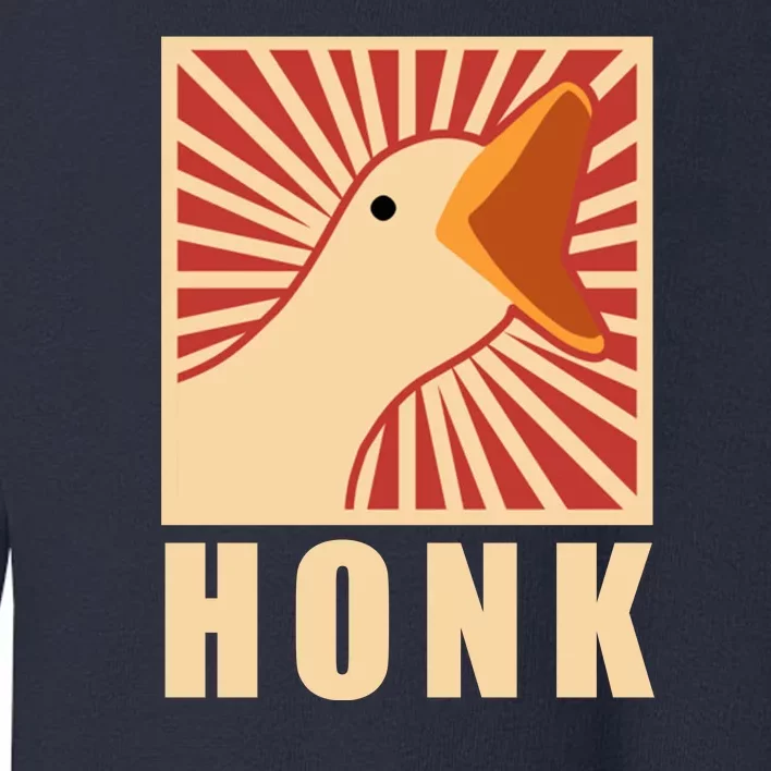 Duck Honk Toddler Sweatshirt