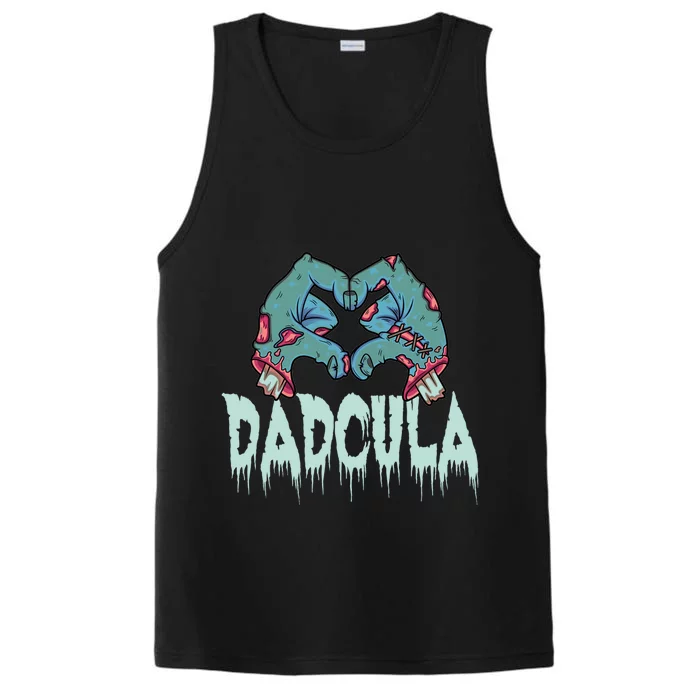 Dadcula Halloween Dad Momster Family Matching Costume Funny Gift Performance Tank