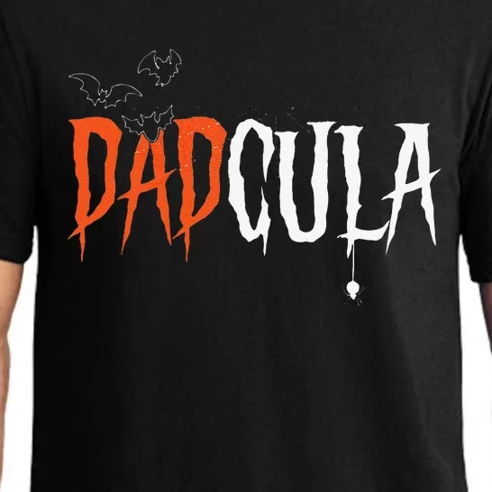 Dadcula Halloween Daddy Father Dracula Pajama Set