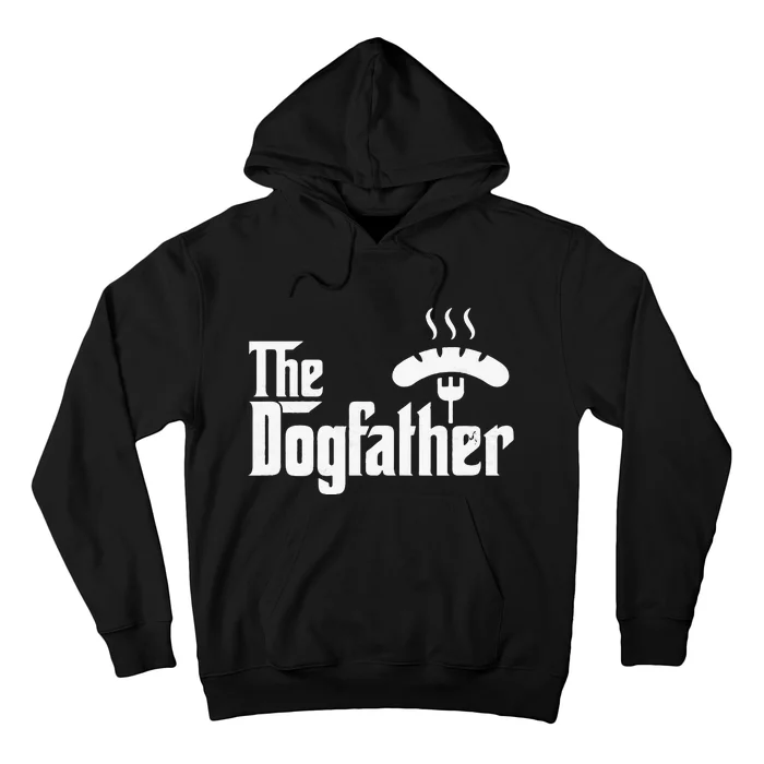 Dogfather Hot Dog Papa Bbq Grilling Grill Daddy Hoodie