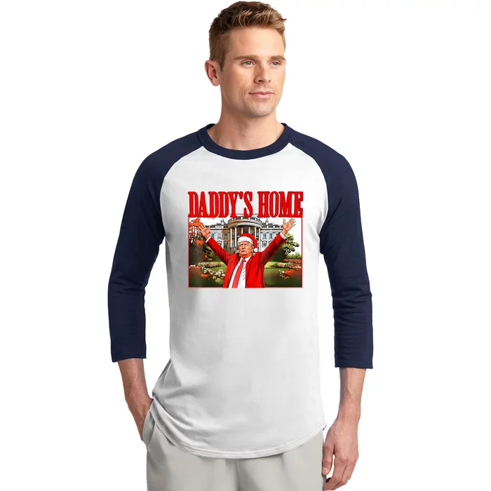 DaddyS Home Baseball Sleeve Shirt