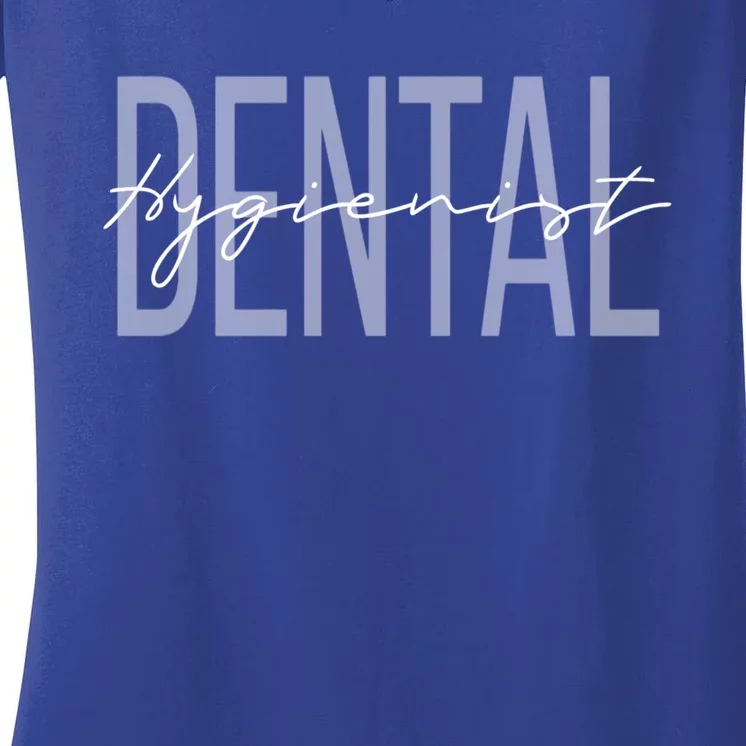 Dental Hygienist Dental Assistant Gift Women's V-Neck T-Shirt