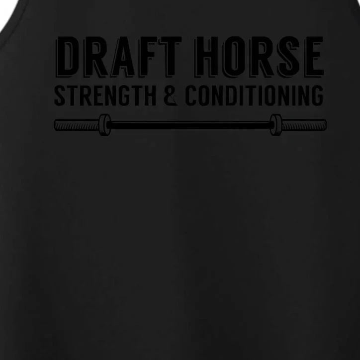 Draft Horse Performance Tank